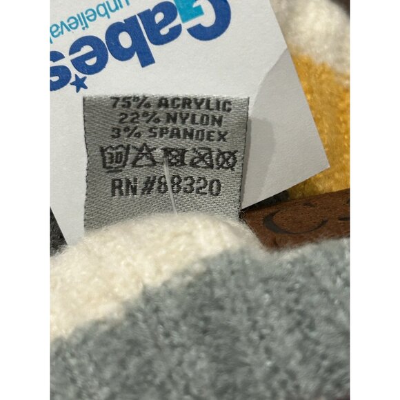 C.C. Exclusives NWT Striped Knit Scarf With Multicolor Pattern - Picture 4 of 6